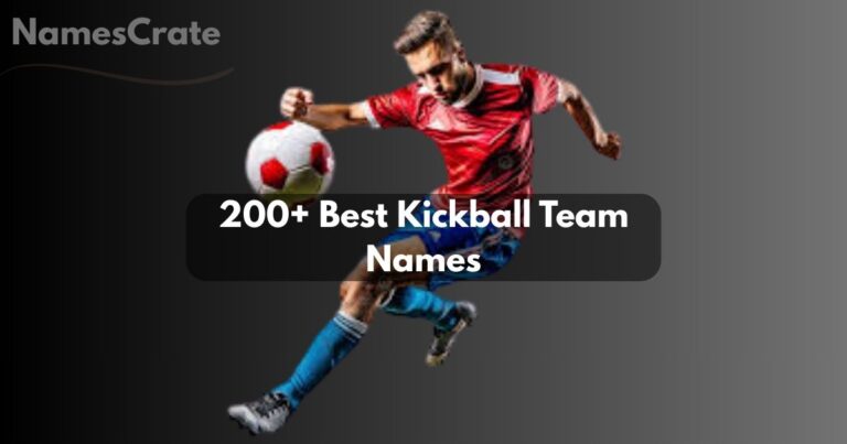 Kickball Team Names